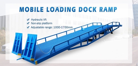 6t 8t 10t 12t Yard Forklift Ramp Loading and Unloading Container Loading Ramp