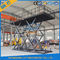 Non Skid 2tons Stationary Hydraulic Scissor Lift For Cargo Warehouse